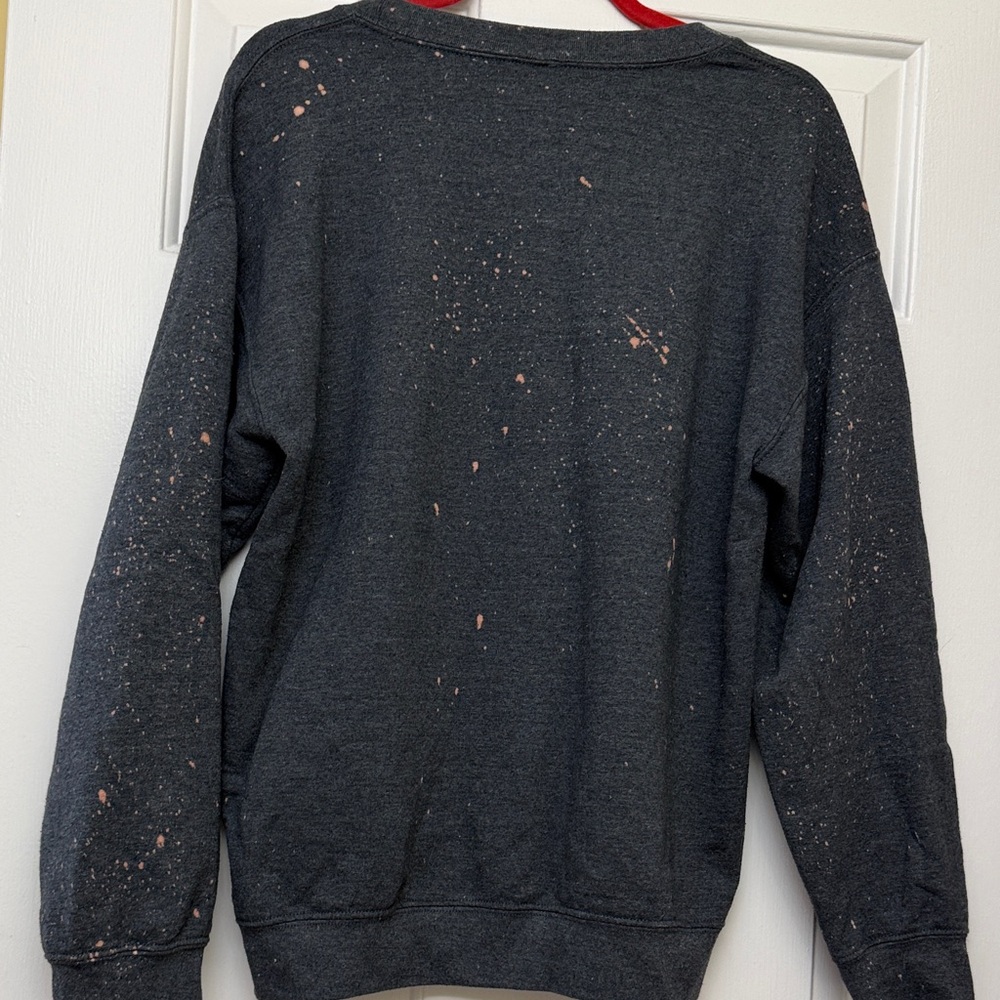Southern Bliss gray Sweatshirt with Pink 'MAMA' Print - Picture 4 of 4